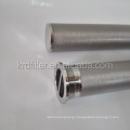 Stainless steel pleated filter elements sintered metal filter